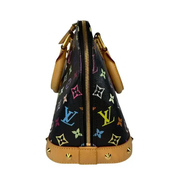 Louis Vuitton Multicolor Alma Bag PM Murakami Limited Edition Monogram Vintage - Picture 5 of 15